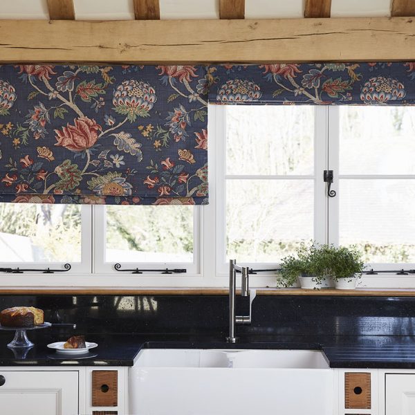 Made to measure blind in Oleander by Ian Sanderson